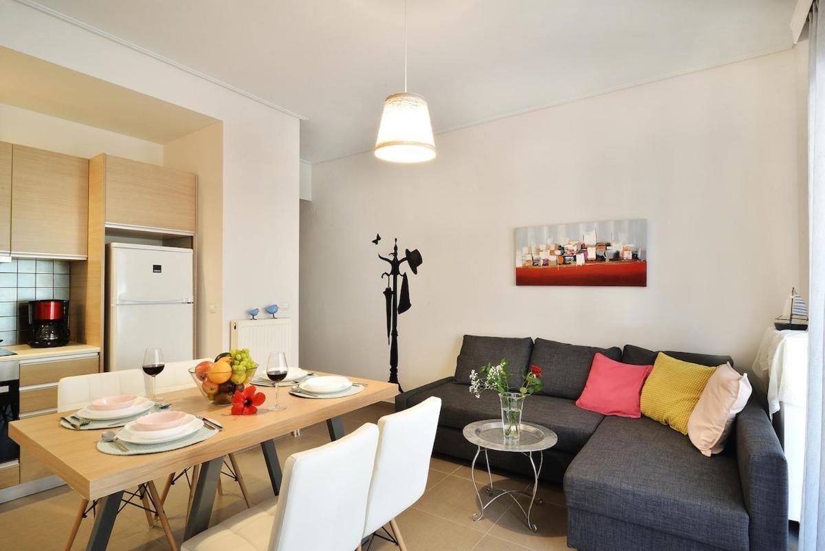 New Apartment Near The Beach. Ханья Экстерьер фото
